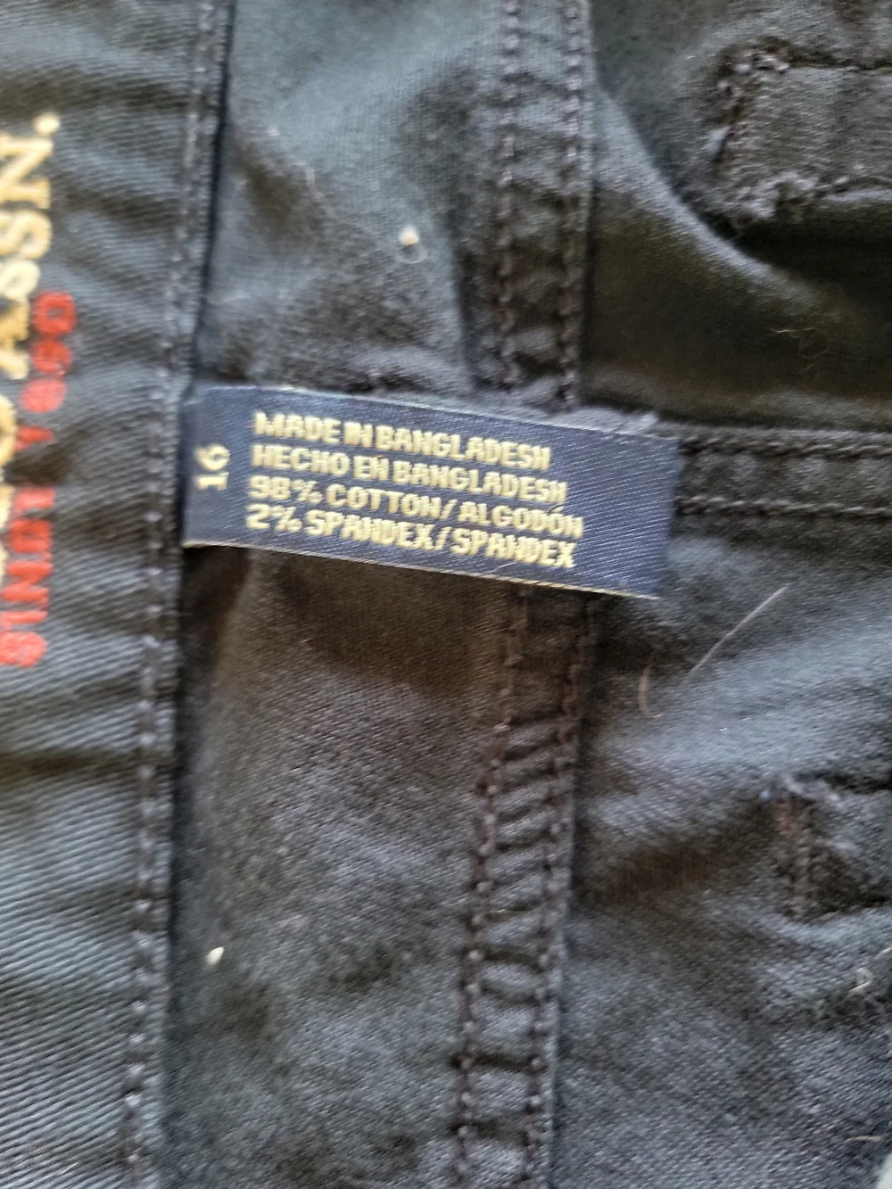 U.S. Polo Assn. Boys' Stretch Twill 5-Pocket Straight Fit Pants. Sz 16